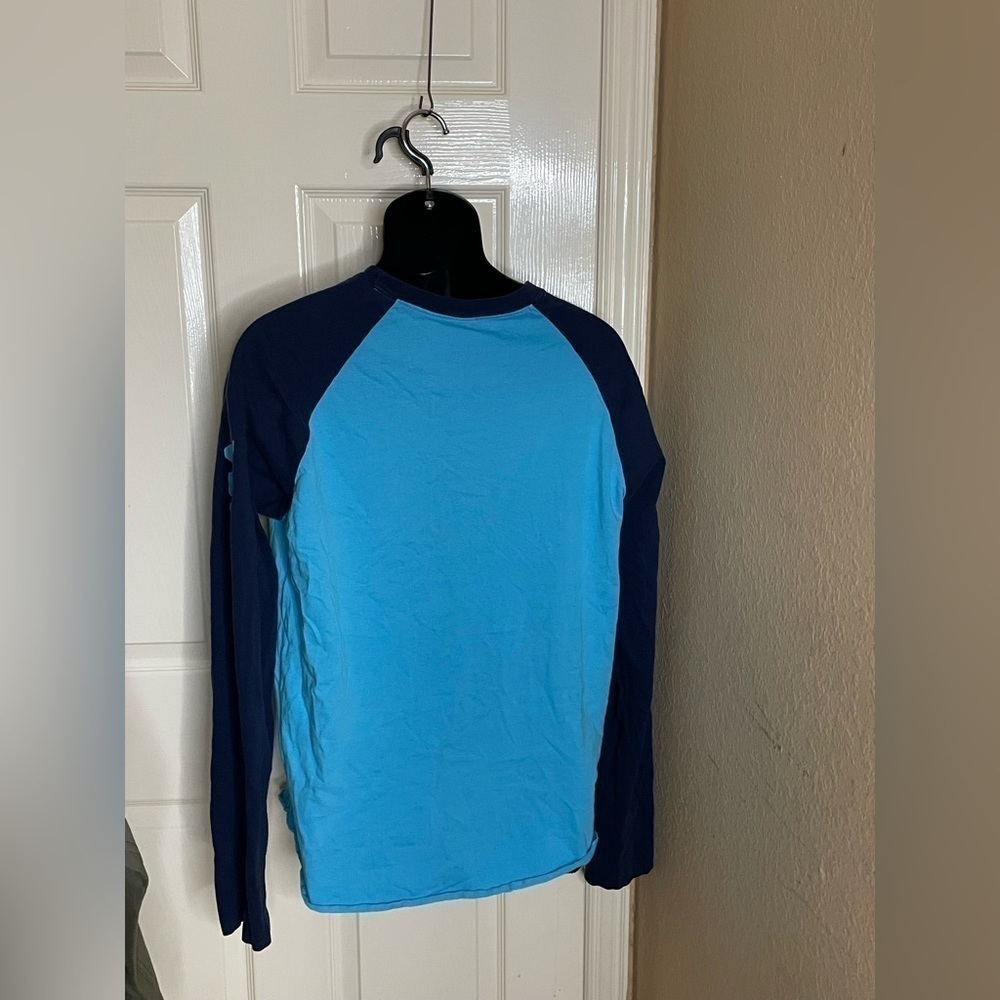 Hollister Trusty Tees Ventura Co. Surfing Club Raglan Long Sleeve Tee XLarge    - Picture 2 of 8